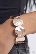 Load image into Gallery viewer, Rippling Record - Rose Gold