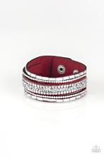 Load image into Gallery viewer, Rebel in Rhinestones - Red
