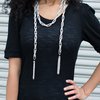 Load image into Gallery viewer, Scarfed for Attention - Gunmetal
